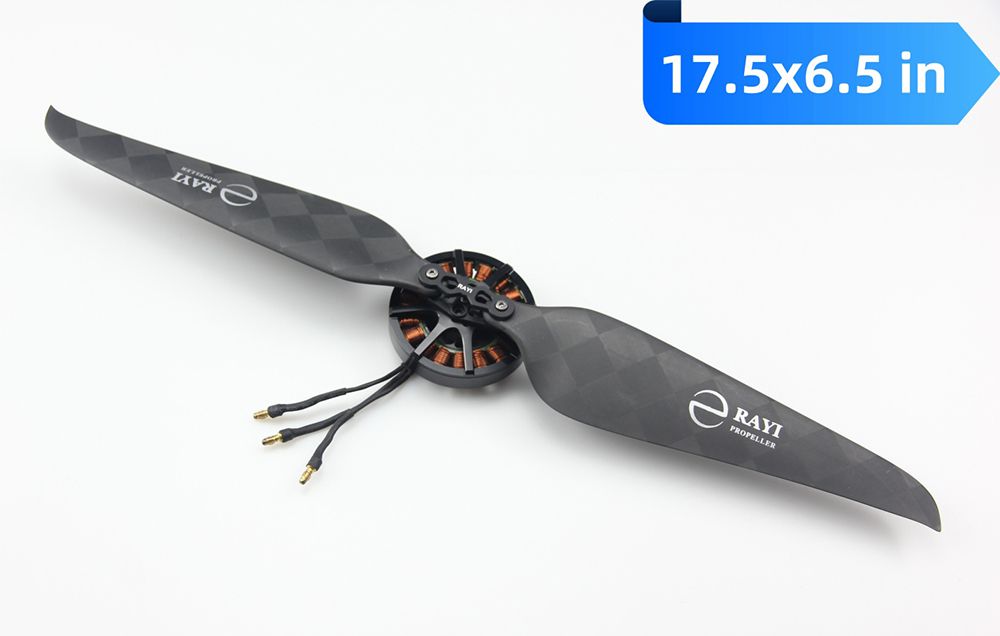 17.5x6.5 Carbon Fiber Folding Propeller