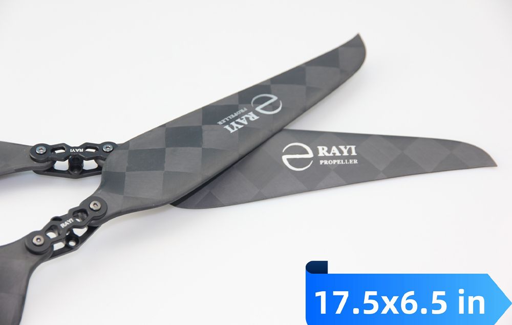 17.5x6.5 Carbon Fiber Folding Propeller