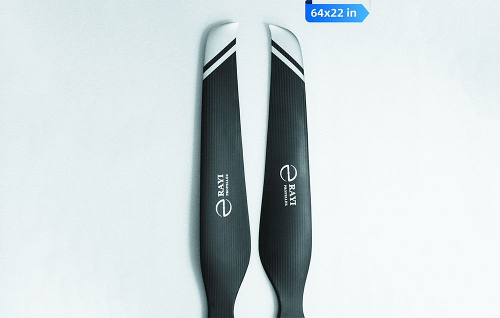 64x20 Carbon Fiber Integrated Propeller