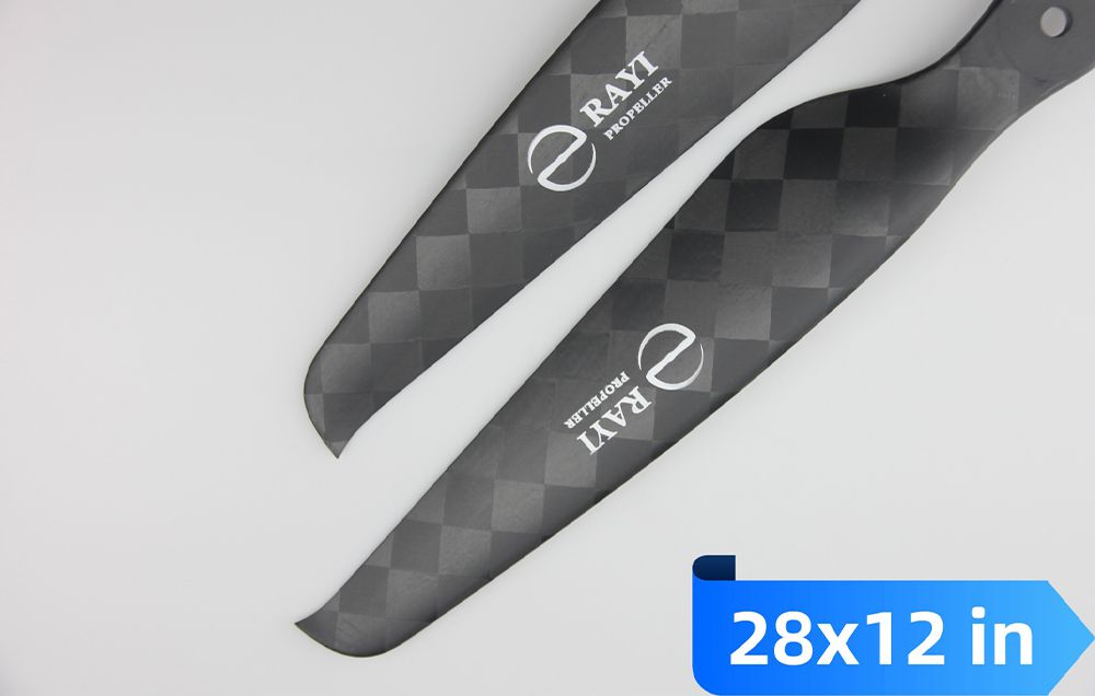 28x12 Carbon Fiber Integrated Propeller