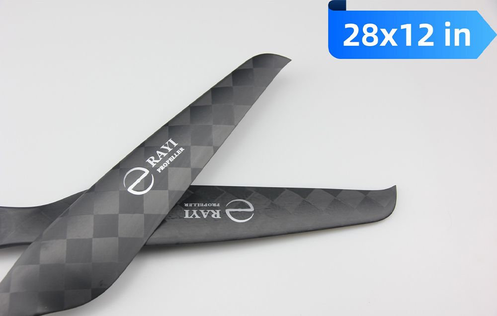 28x12 Carbon Fiber Integrated Propeller